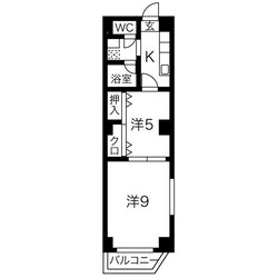 プレステージ祇園の物件間取画像